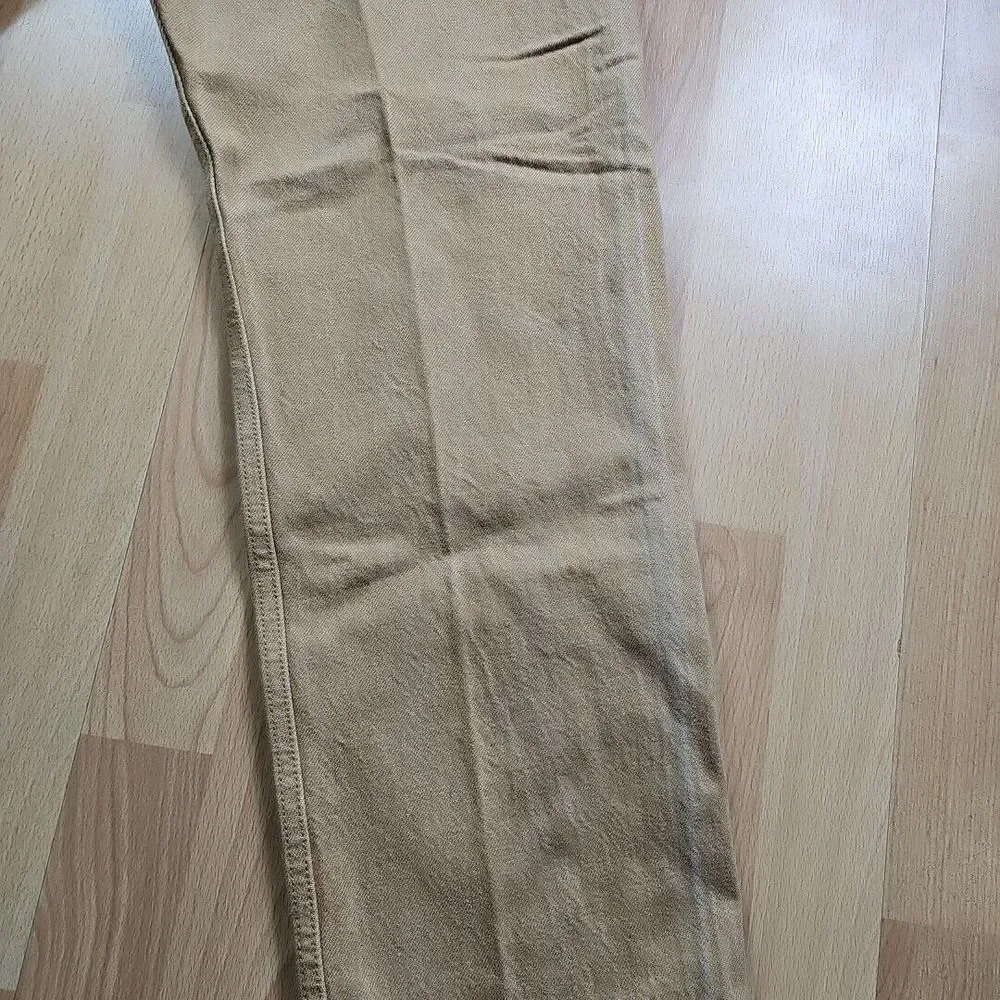 Vintage Levis 501 Jeans Mens 34x30 Tan Denim Button Fly Straight Brown Pants‎